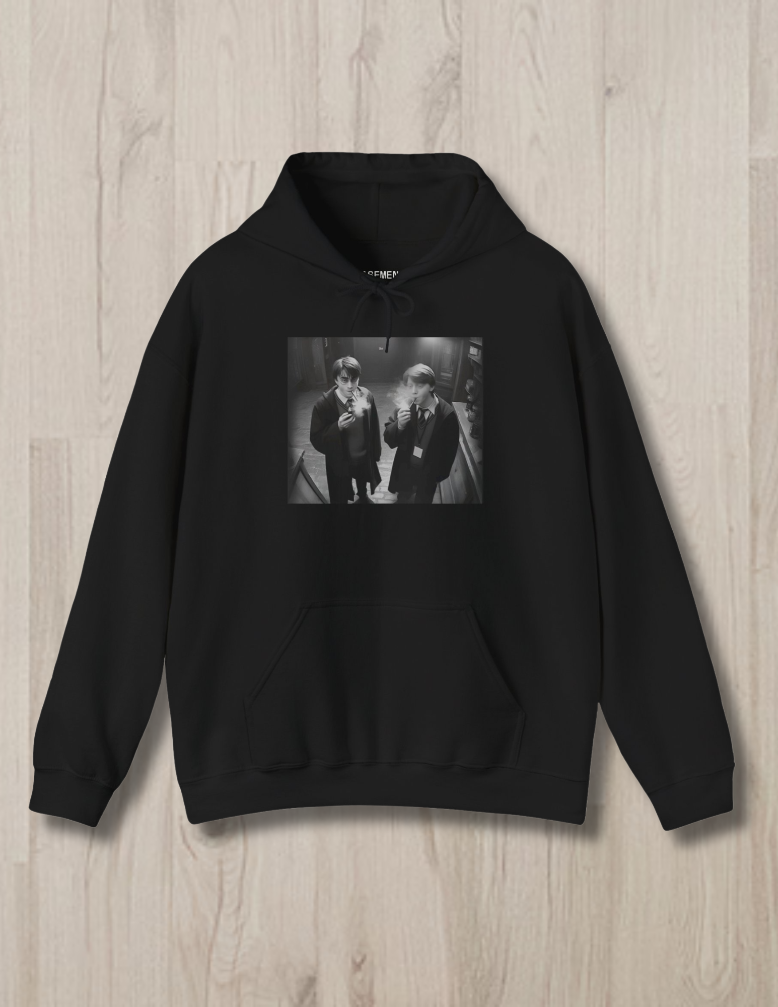 Harry and Ron Smoking Hooded Sweatshirt