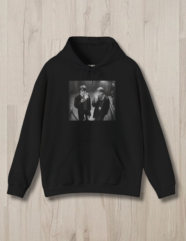 Harry and Ron Smoking Hooded Sweatshirt