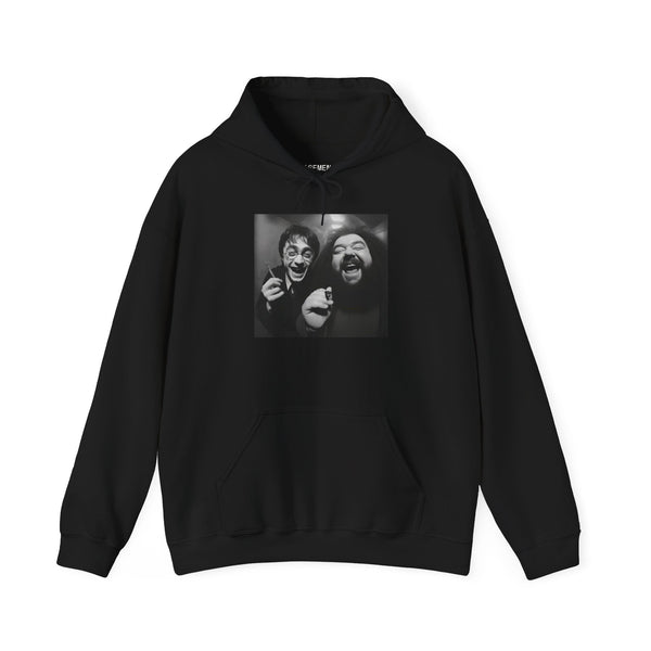 Harry & Laughter in the Candlelight Corridor Hooded Sweatshirt