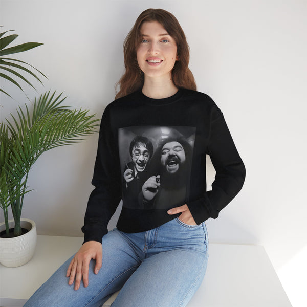 Harry & Laughter in the Candlelight Corridor Sweatshirt