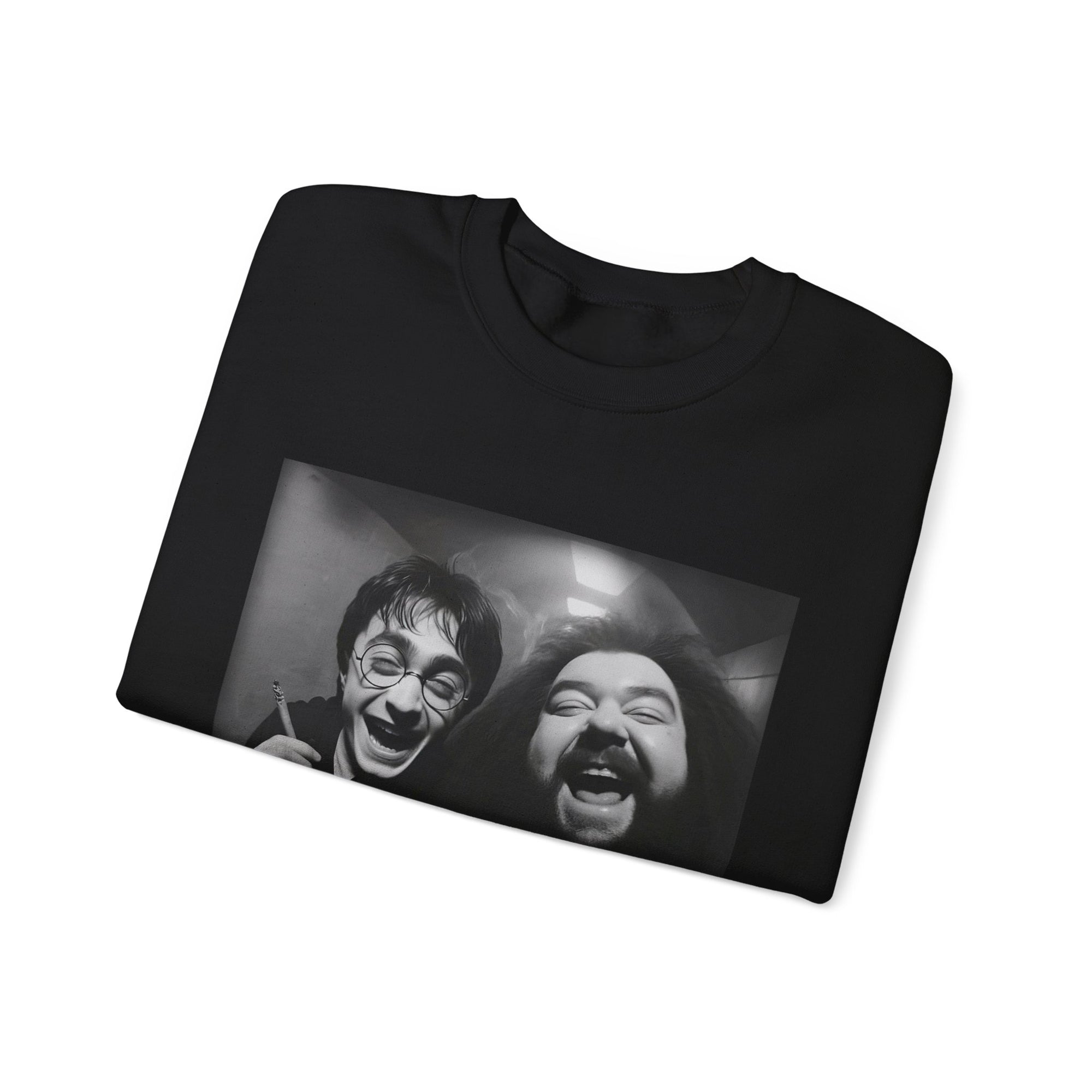 Harry & Laughter in the Candlelight Corridor Sweatshirt