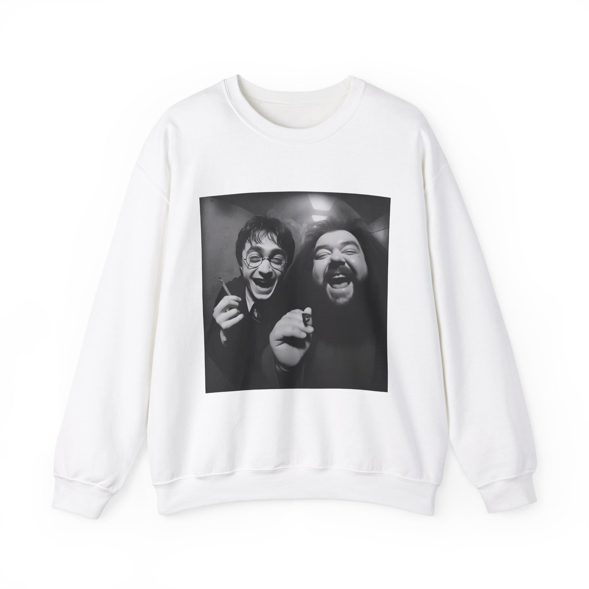 Harry & Laughter in the Candlelight Corridor Sweatshirt