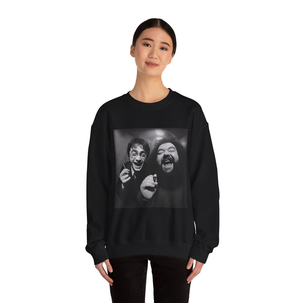 Harry & Laughter in the Candlelight Corridor Sweatshirt