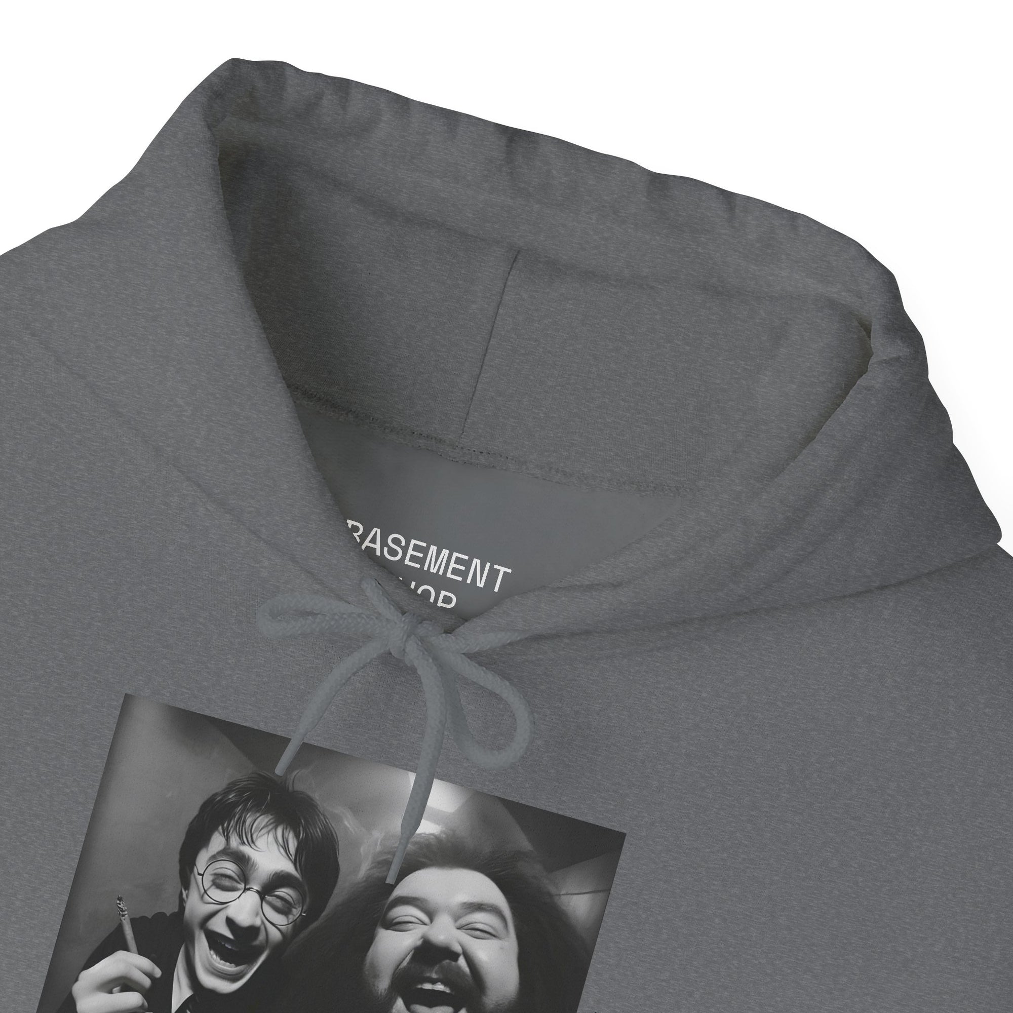 Harry & Laughter in the Candlelight Corridor Hooded Sweatshirt