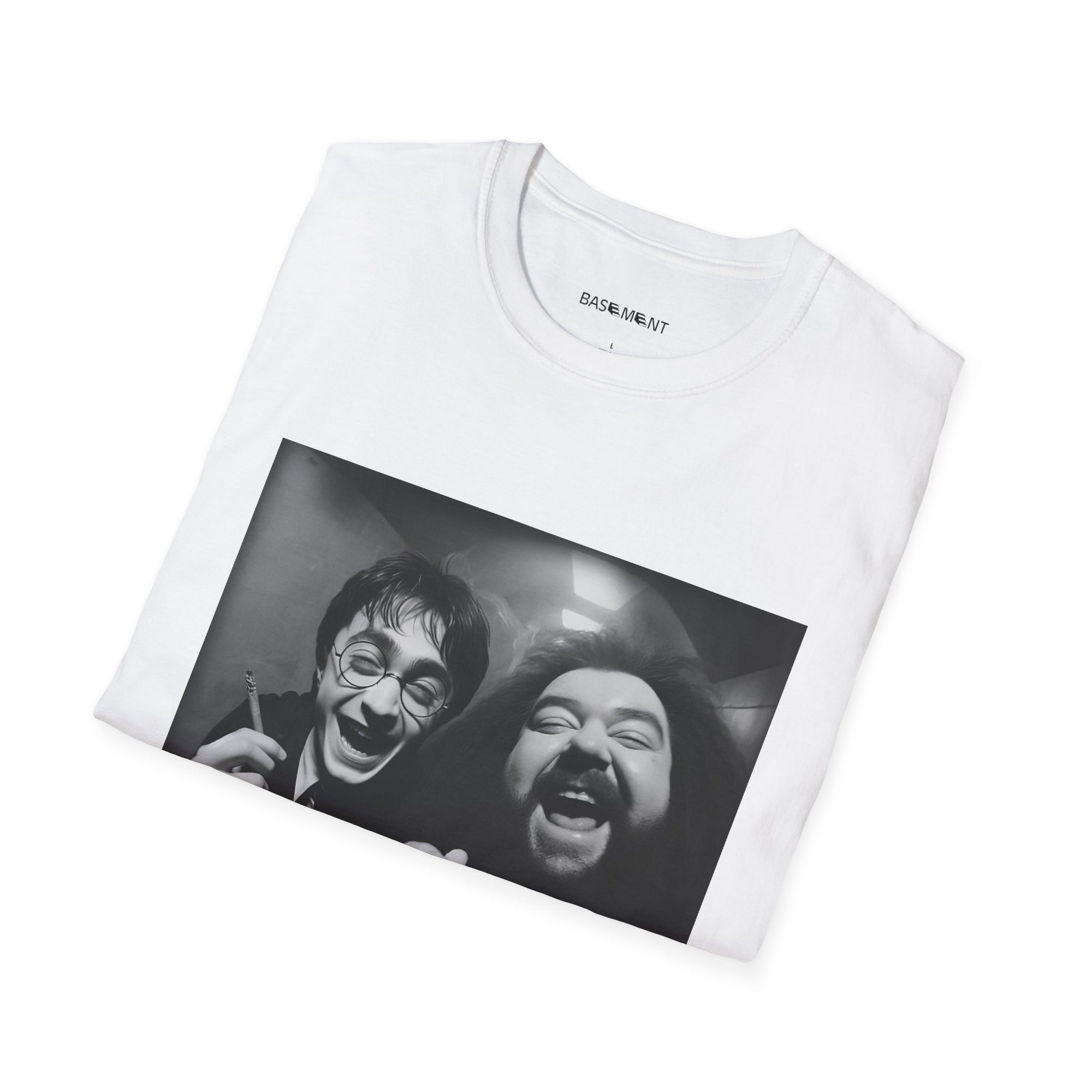 Harry & Laughter in the Candlelight Corridor T-Shirt