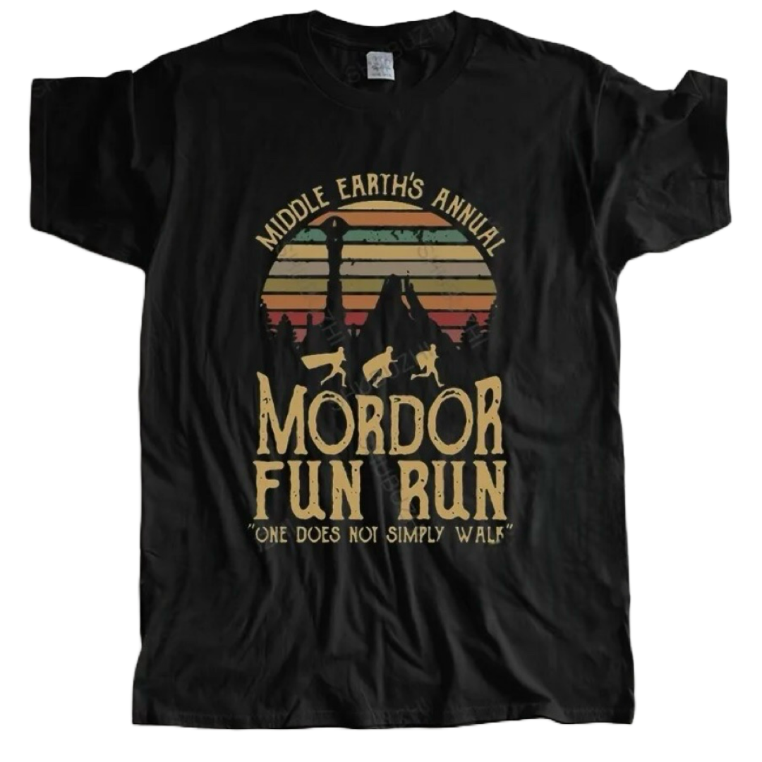 Middle Earth’s Annual Mordor Fun Run Funny print Streetwear