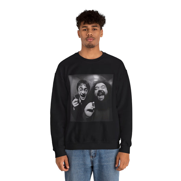 Harry & Laughter in the Candlelight Corridor Sweatshirt