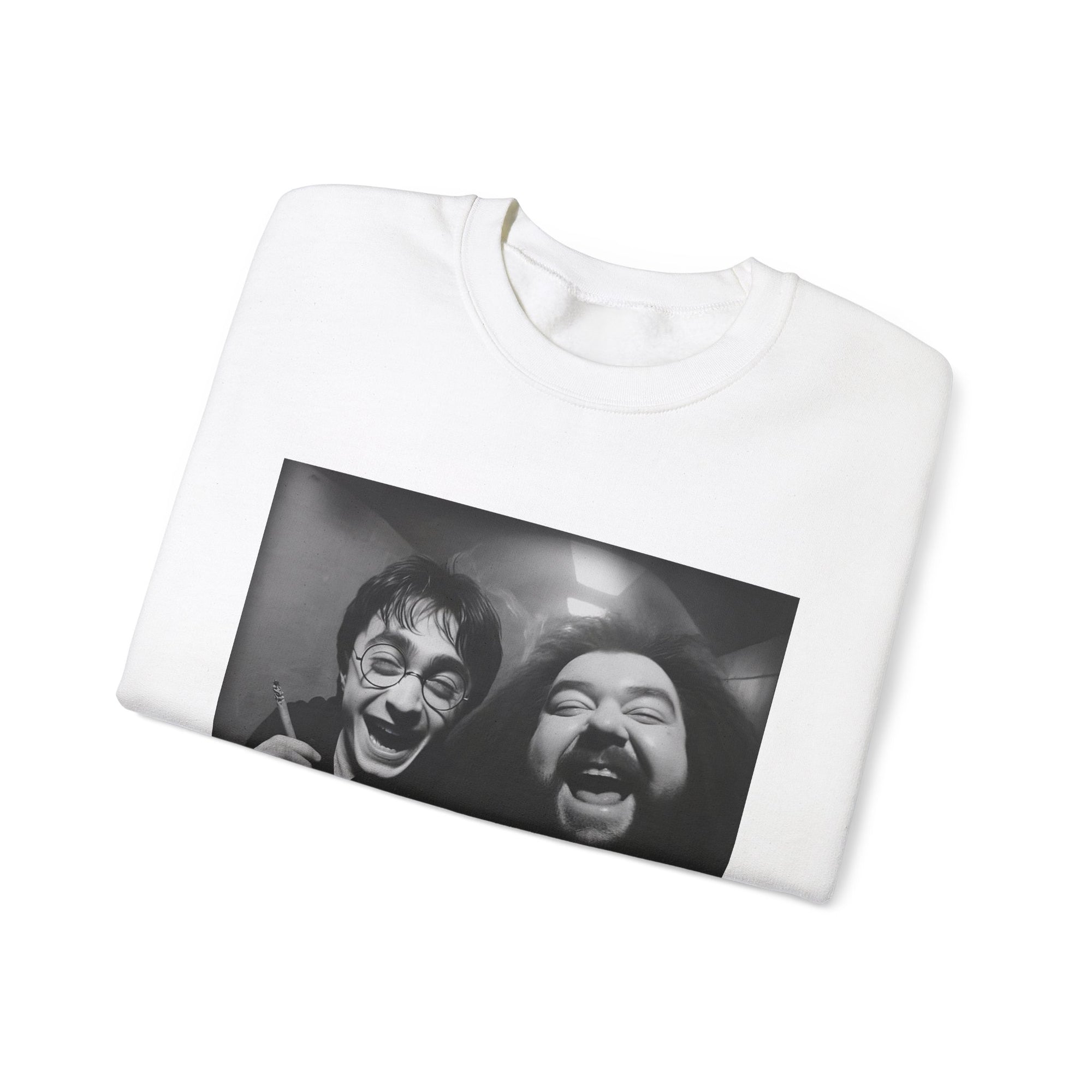 Harry & Laughter in the Candlelight Corridor Sweatshirt