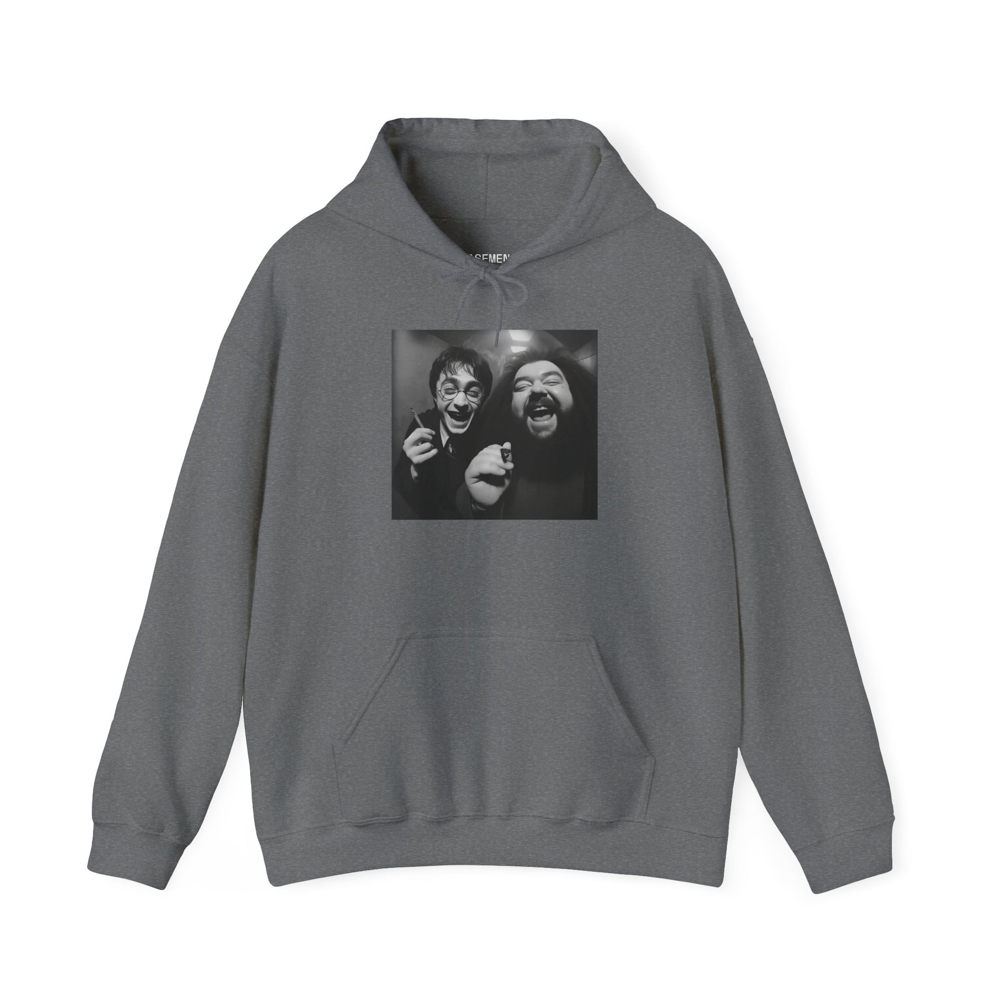 Harry & Laughter in the Candlelight Corridor Hooded Sweatshirt