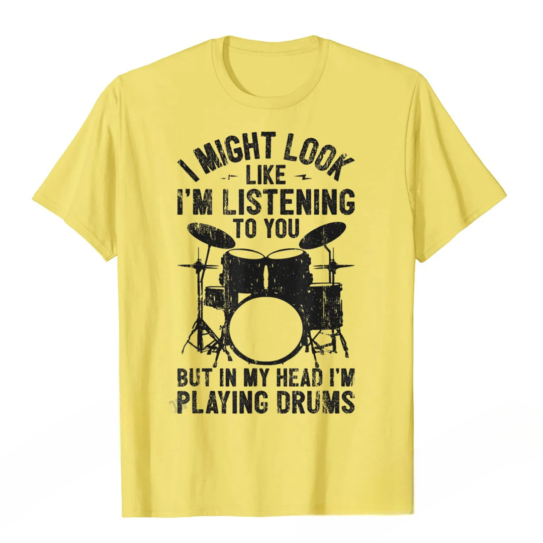 Drums Graphic Print T-Shirt