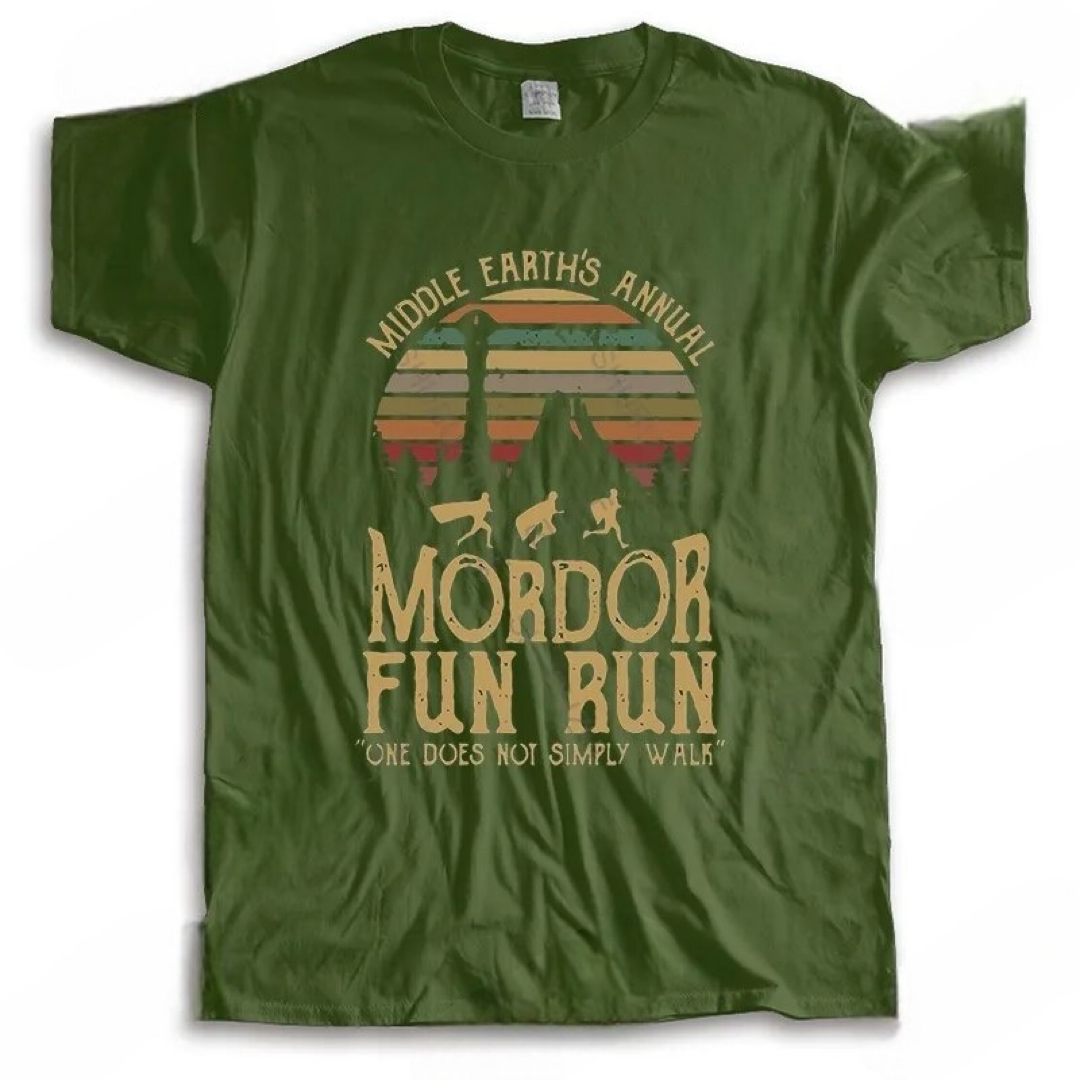 Middle Earth’s Annual Mordor Fun Run Funny print Streetwear