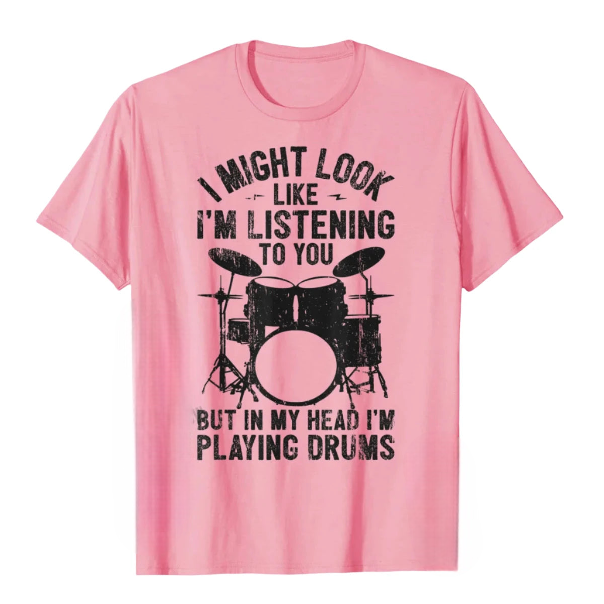 Drums Graphic Print T-Shirt