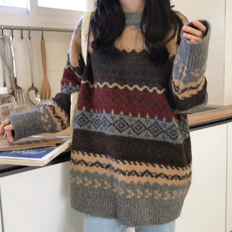 Casual Loose Pullover Sweater