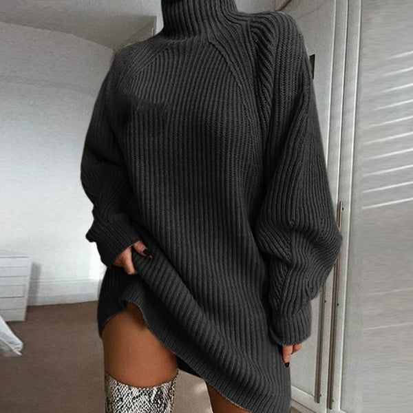 Mini Oversized Knitted Dress