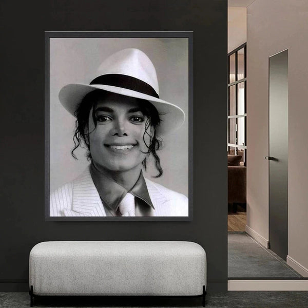 Black and White Michael Jackson Posters Wall Art