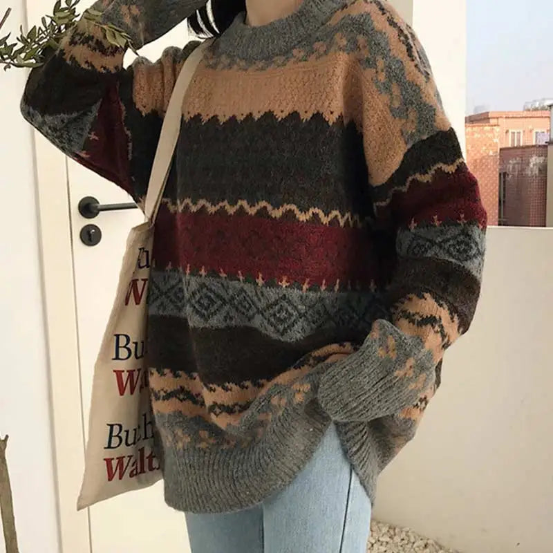 Casual Loose Pullover Sweater