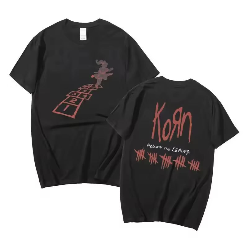 Korn Follow The Leader Unisex Oversized Graphic T Shirt (Copy)