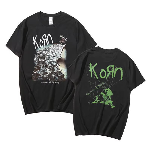Korn Follow The Leader Unisex Oversized Graphic T Shirt (Copy)