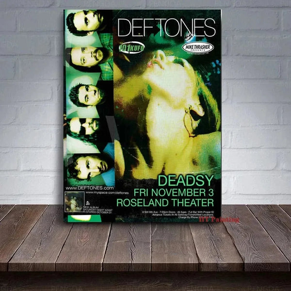 Retro Band Deftones Albums Posters