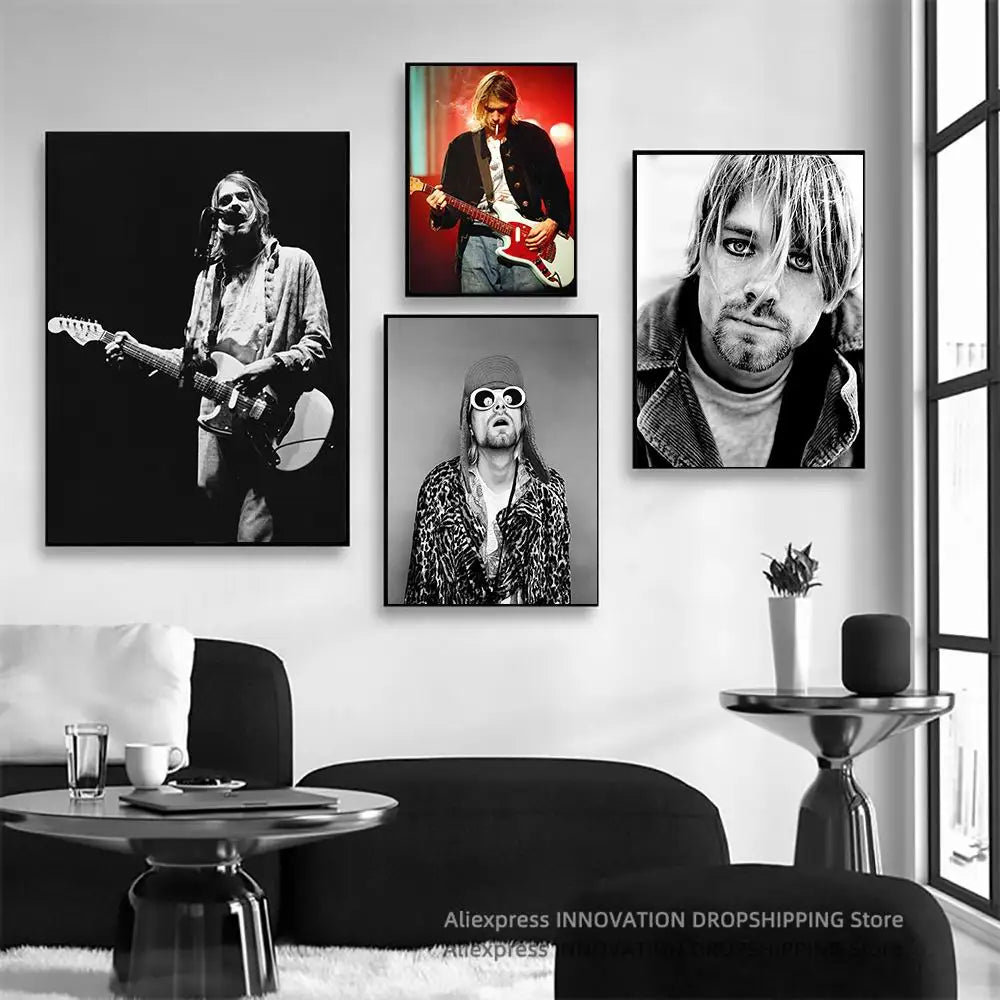 Kurt-Cobain’s Wall Arts