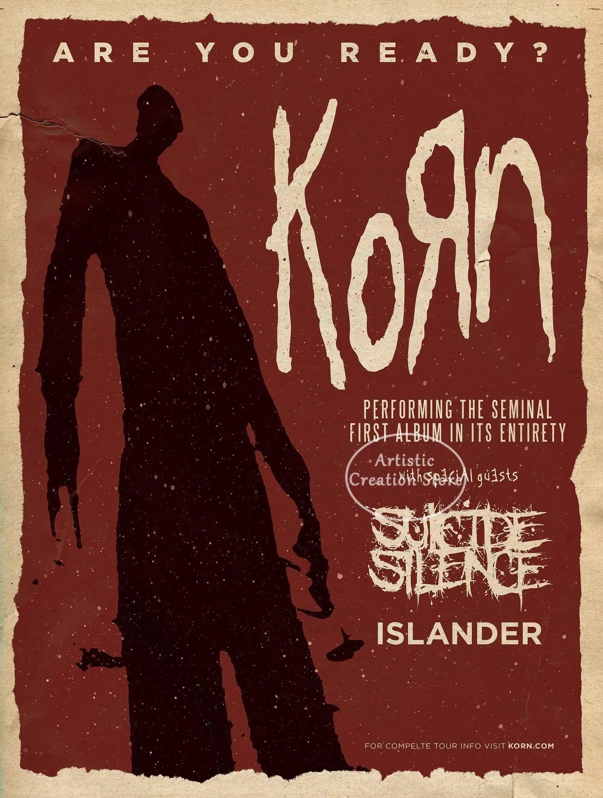 Amplified Ink – Korn’s Sound, Visualized on Canvas