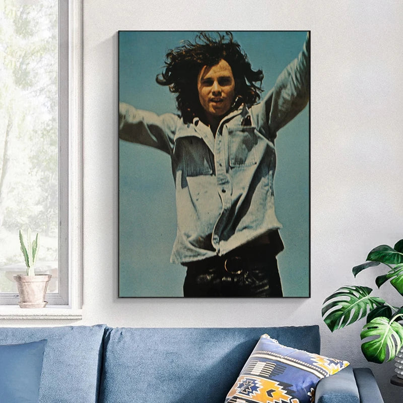 Vintage Retro Posters of Rock Poster Jim Morrison