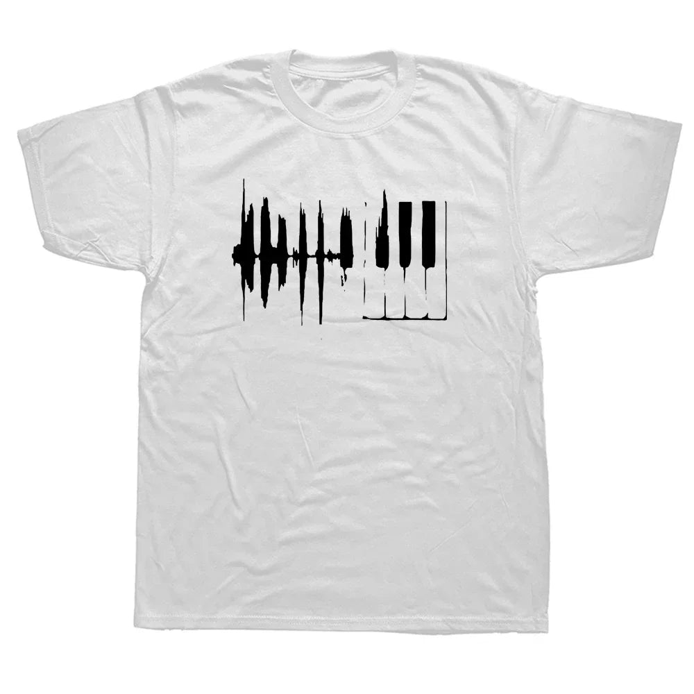 Piano Heartbeat T Shirt