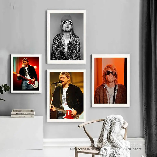 Kurt-Cobain’s Wall Arts