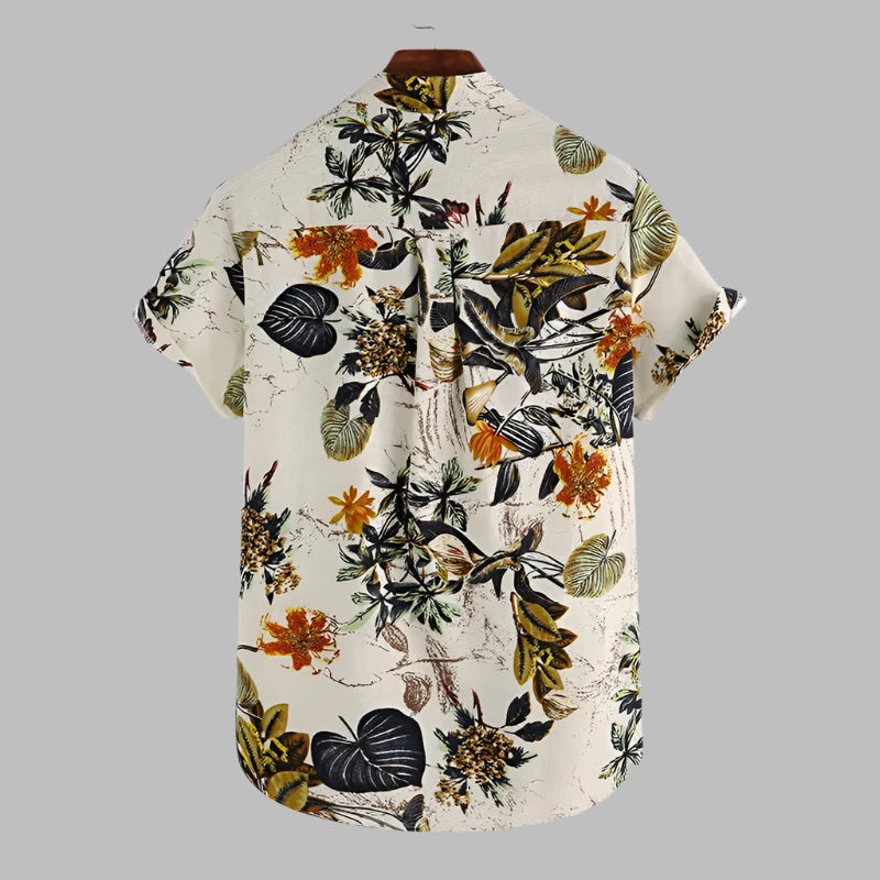 Stylish Hawaiian Casual Short Sleeve Shirt