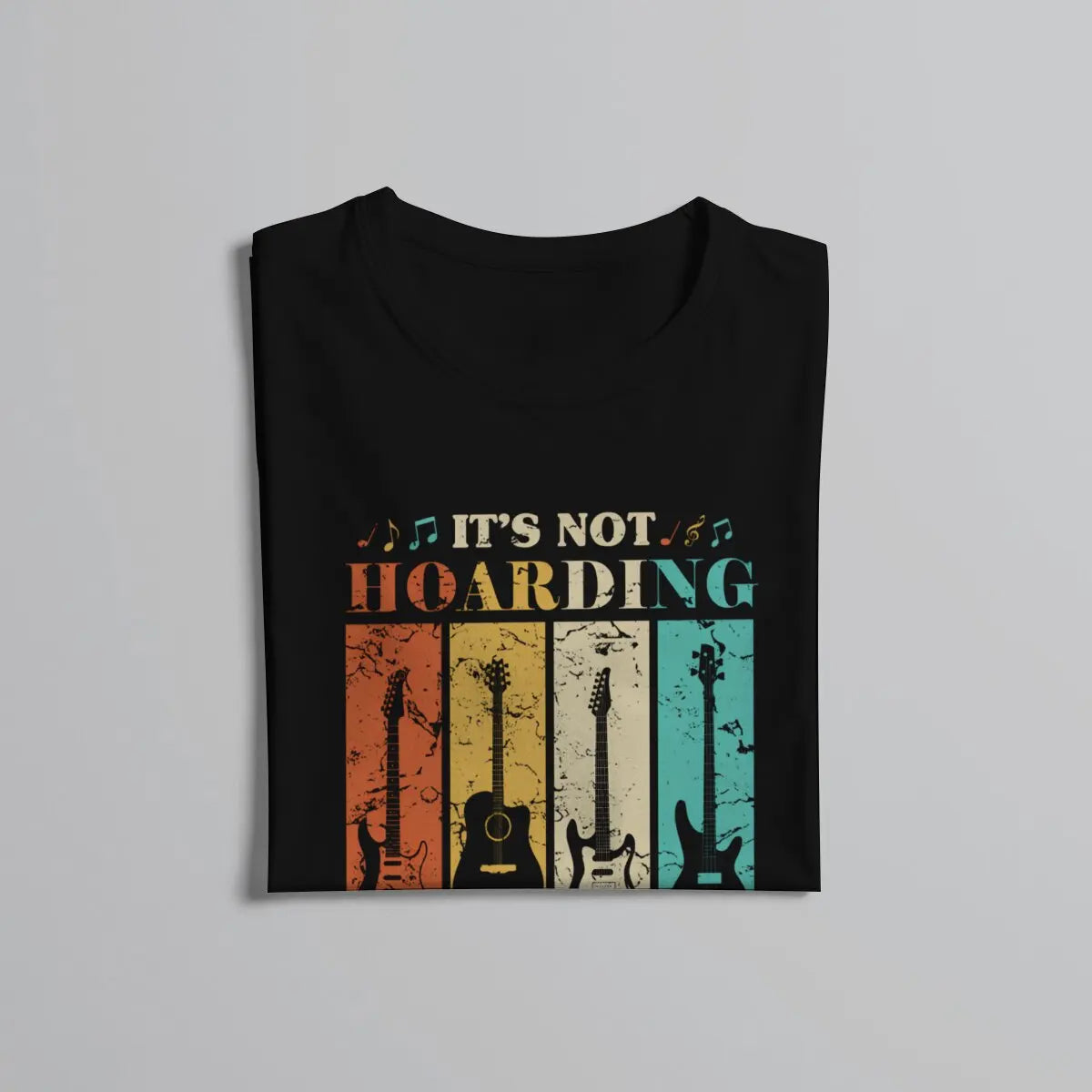 Hoarding Man's Guitar Rock T Shirt