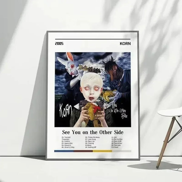 Edge of Sound – Korn Poster Series on Canvas