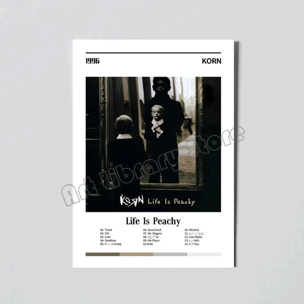 Edge of Sound – Korn Poster Series on Canvas
