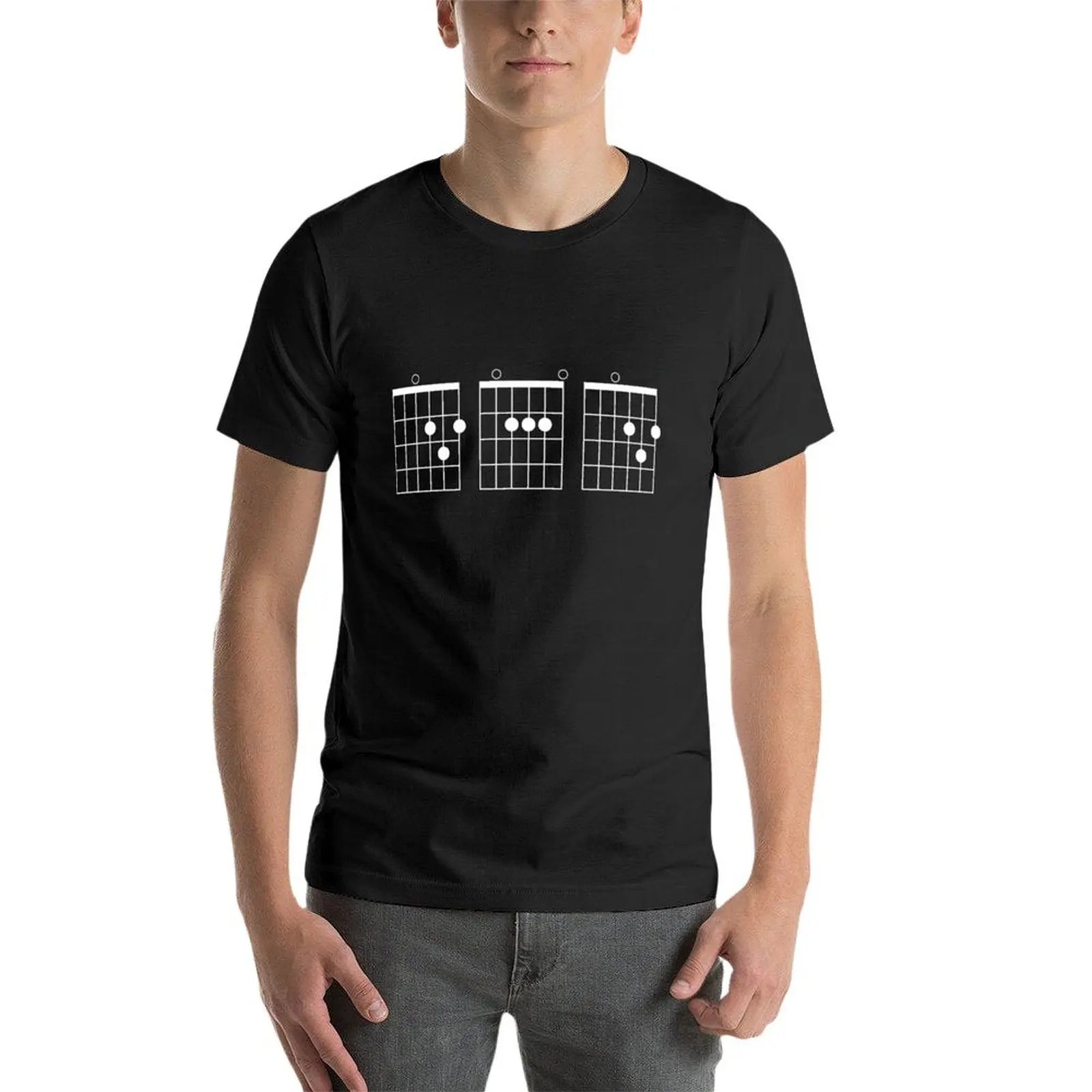 Guitar Chord Dad Father Day Vintage T-shirt