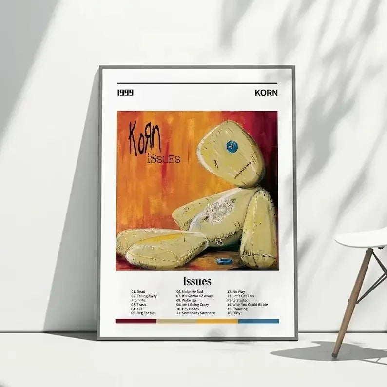 Metal Band Korn Music Album Posters