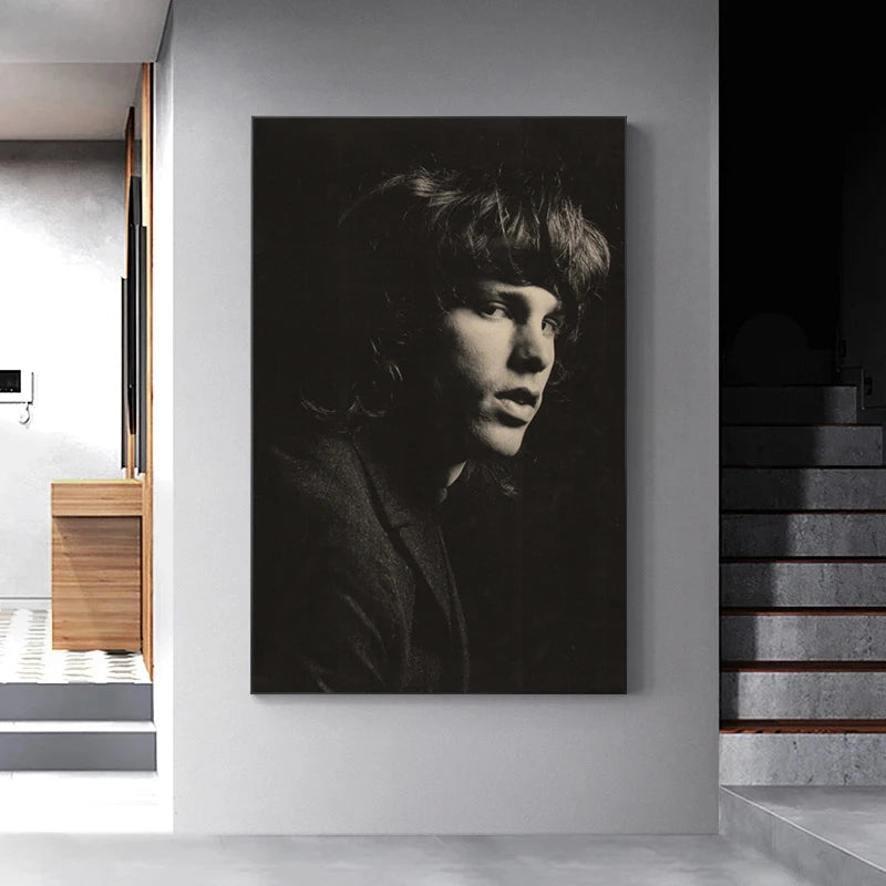 Vintage Retro Posters of Rock Star Jim Morrison