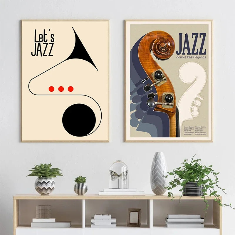 Jazz Music Posters and Wall Arts