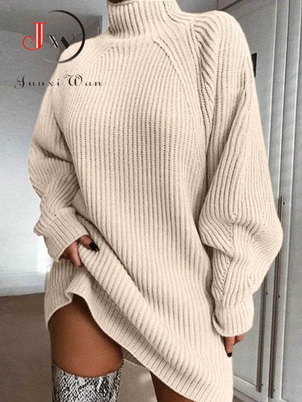 Mini Oversized Knitted Dress