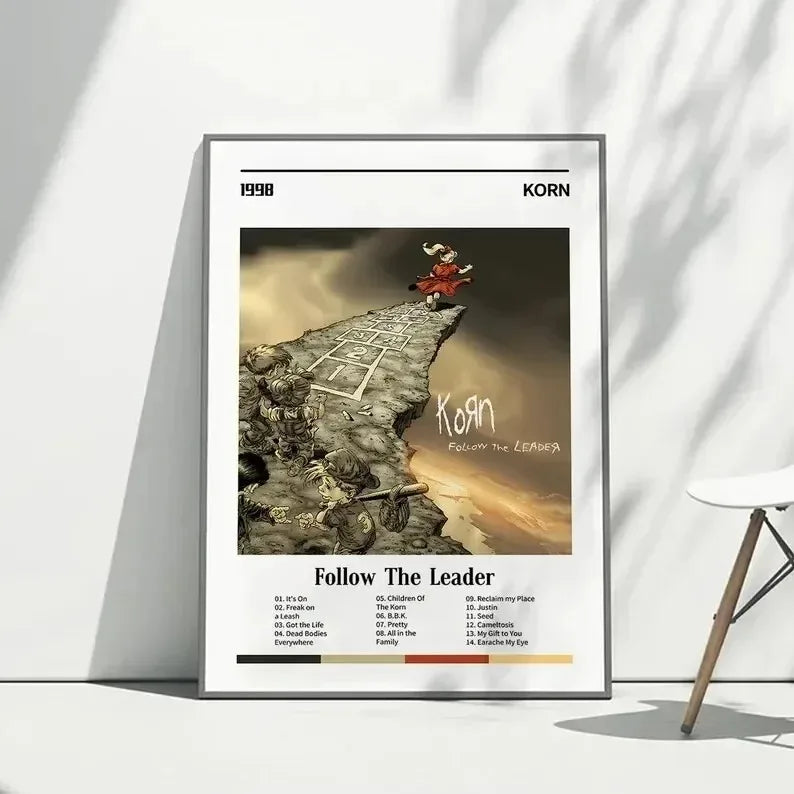 Edge of Sound – Korn Poster Series on Canvas