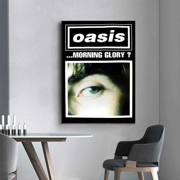 The Oasis band Music Album Posters