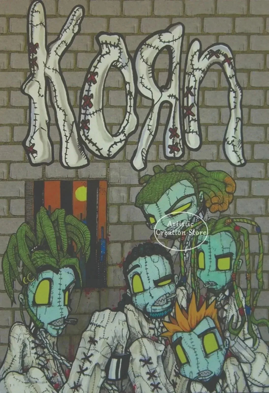 Amplified Ink – Korn’s Sound, Visualized on Canvas