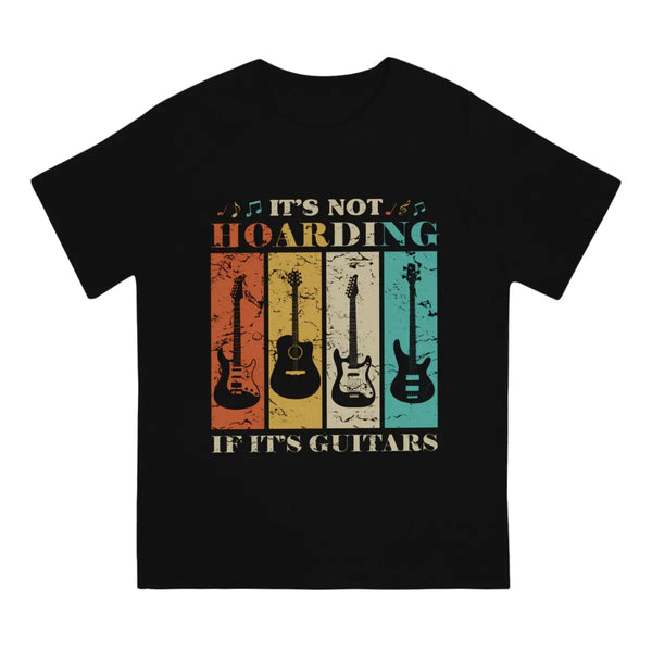 Hoarding Man's Guitar Rock T Shirt