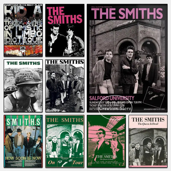 The Smiths Rock Band Wall Arts