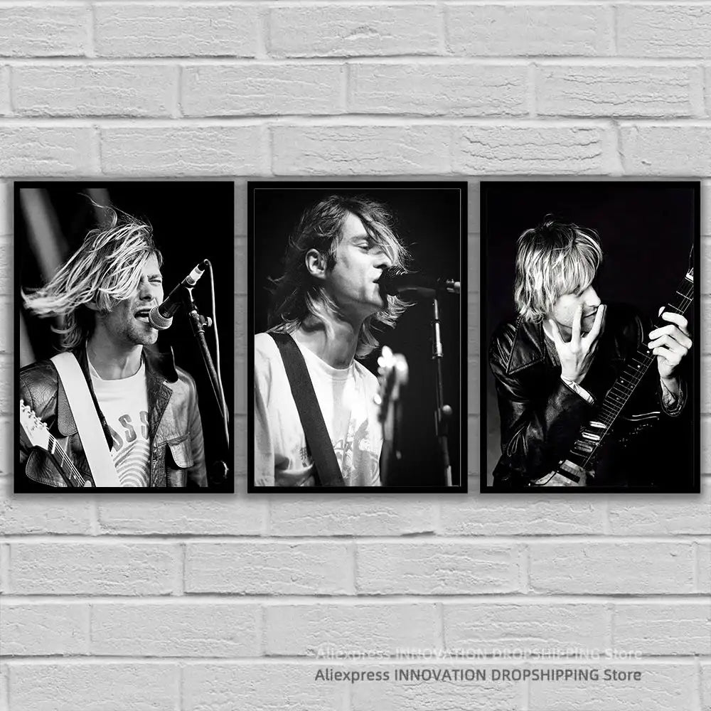 Kurt-Cobain’s Wall Arts