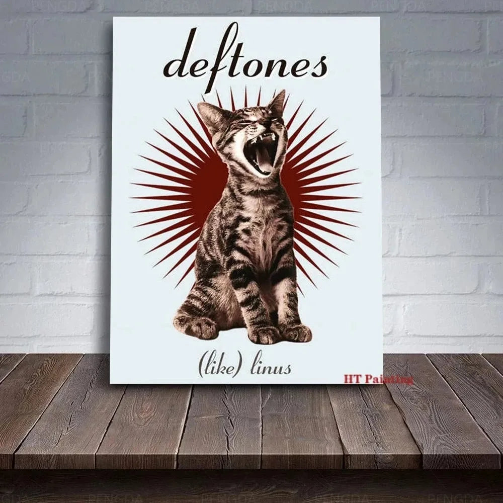 Retro Band Deftones Albums Posters