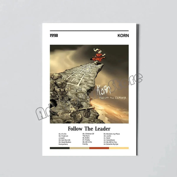 Edge of Sound – Korn Poster Series on Canvas
